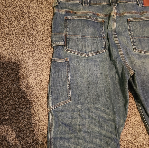 40x30 Duluth Mens Ballroom Double Flex Carpenter Jeans - Picture 10 of 13